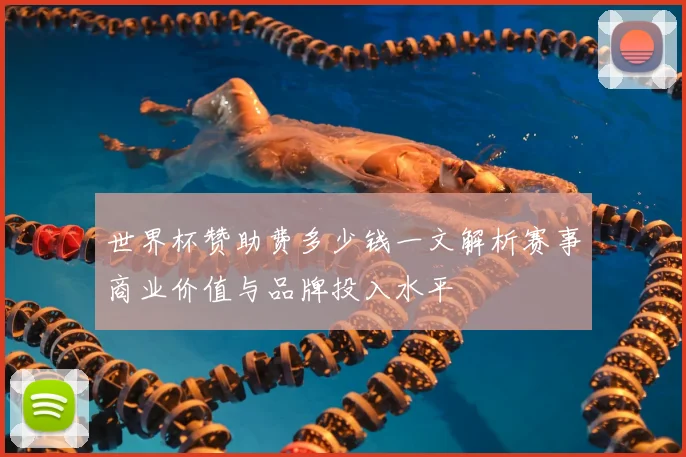 世界杯赞助费多少钱一文解析赛事商业价值与品牌投入水平